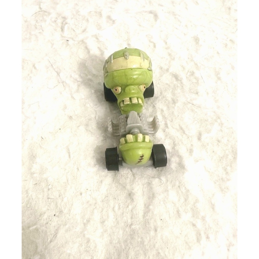 Green Frankenstein Monster Character Car Diecast Toy Vehicle Halloween